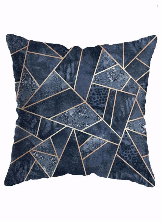 كيلا أغطية وسائد رخامية هندسية، أغطية وسائد مربعة بألوان متدرجة، أغطية وسائد ناعمة، مقاس 18×18 بوصة، طقم من 4 قطع لتزيين المنزل، مناسب للأريكة والسيارة وغرفة النوم والديكور الداخلي. - Image 4